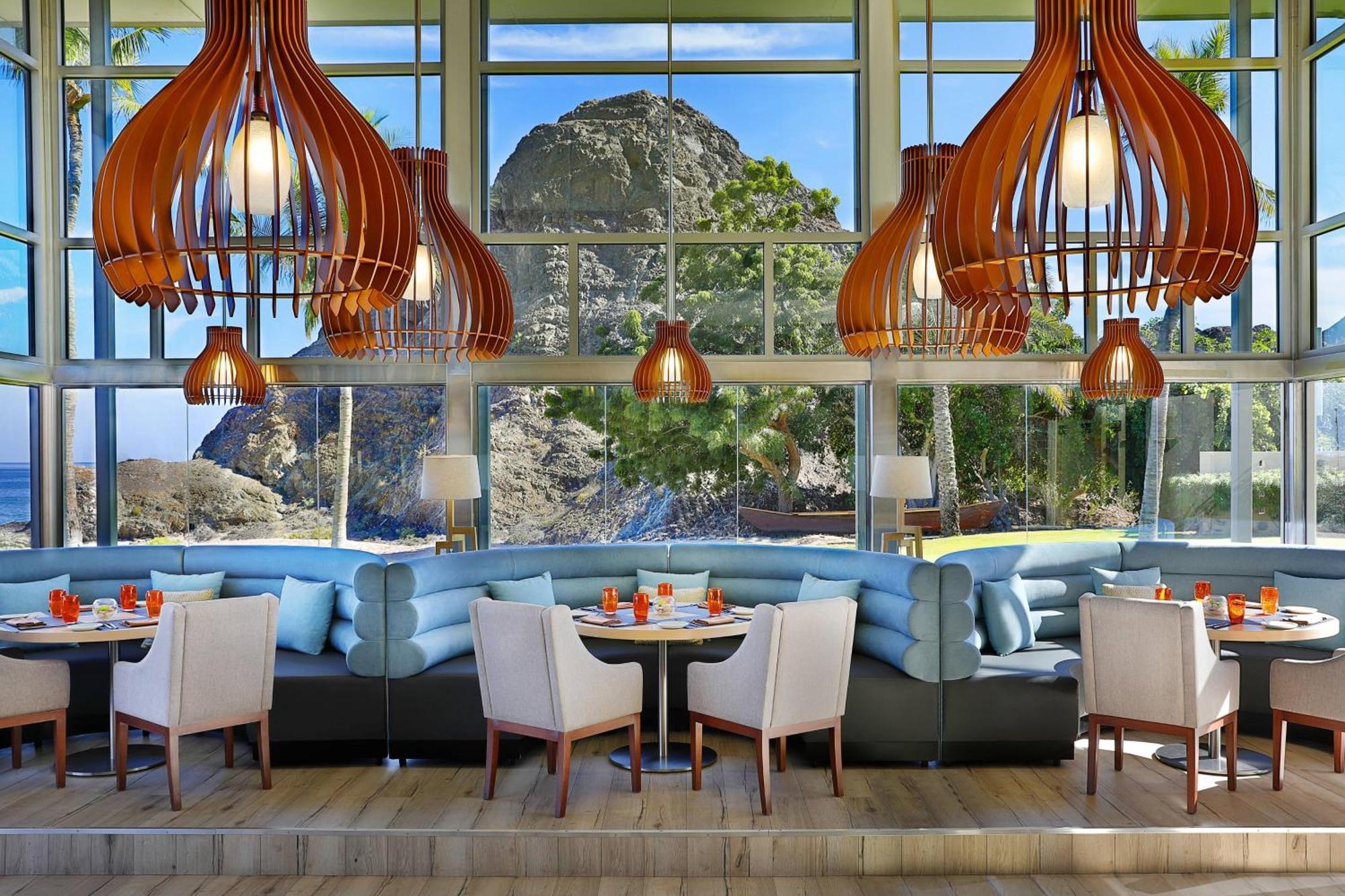 Al Bustan Palace, A Ritz-Carlton Hotel Muscat Exterior foto The restaurant